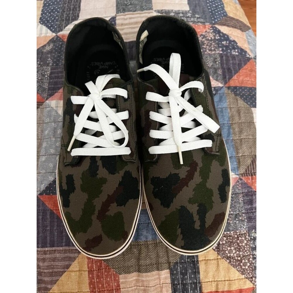 Nike x Poler Camo Sneakers Men’s Size 10 Limited Edition Collaboration
